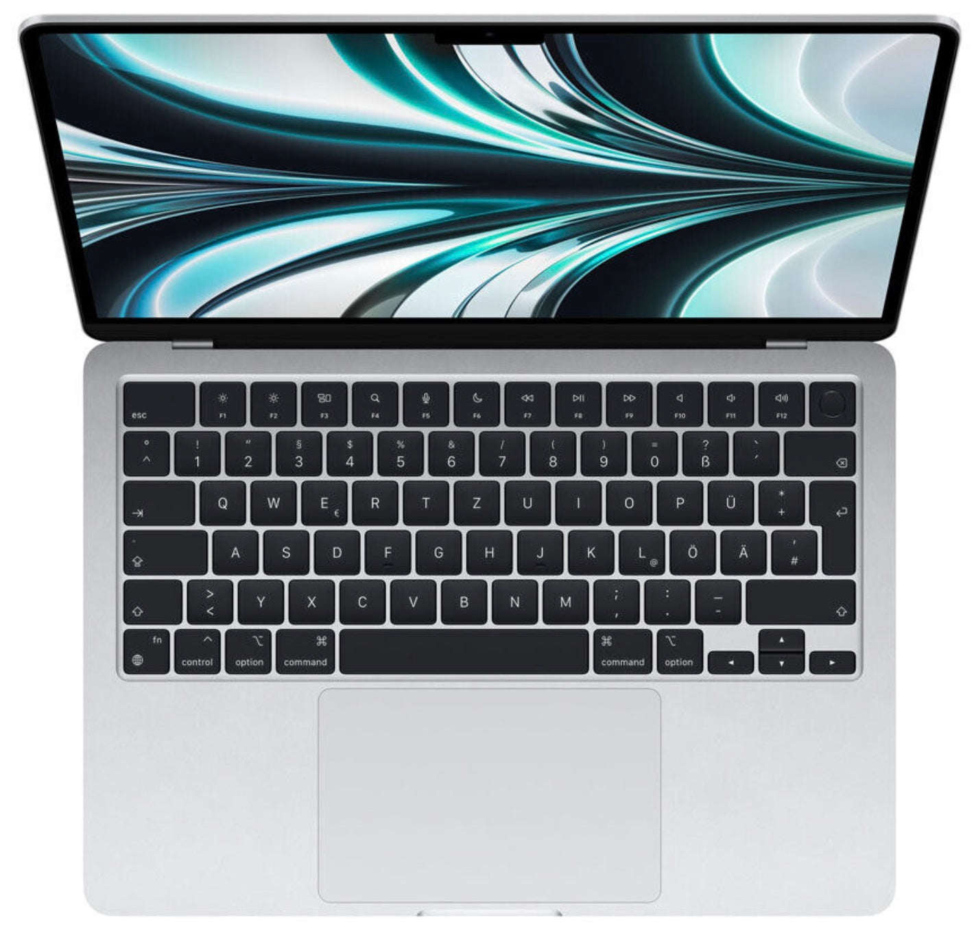 Apple MacBook AIR 13,6 Zoll ✅, 2022, M2-Chip, 8 GB RAM, 256 GB Speicher, silber, NEU ✅ OVP 🛑 0️⃣2️⃣ ab Lager