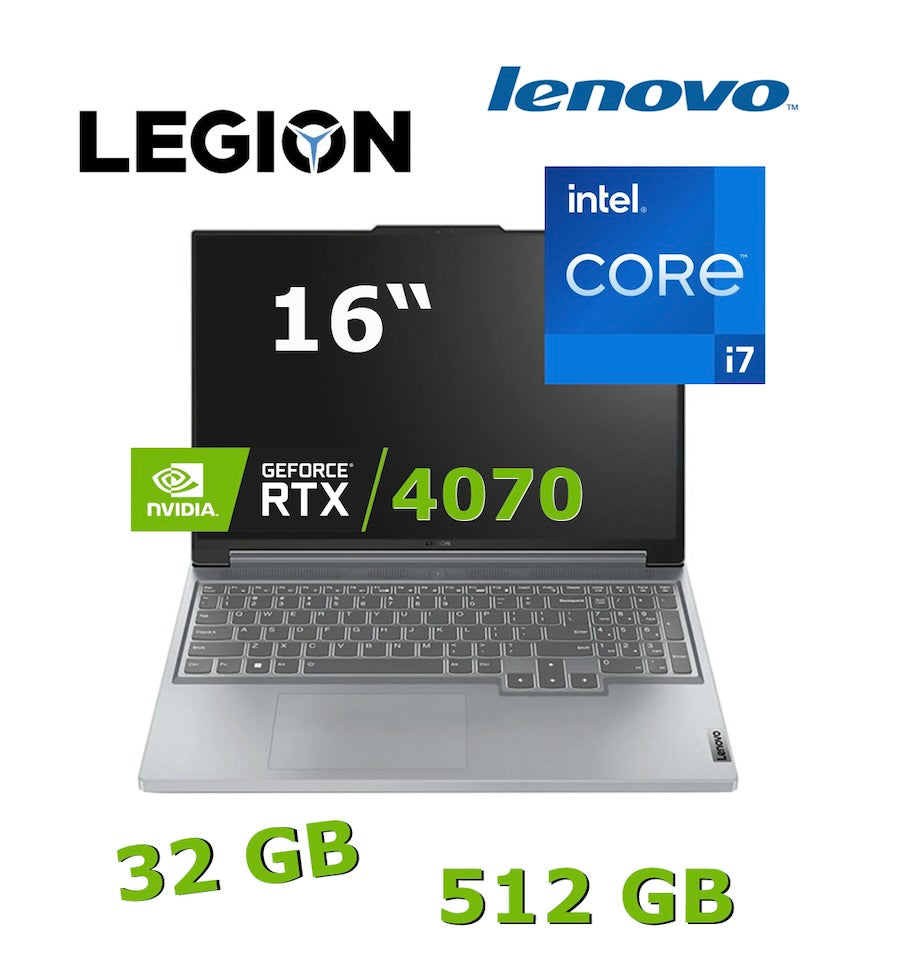Laptops mieten | High-End-Geräte für VR, CAD und rechenintensive Anwendungen: Lenovo Legion mieten
