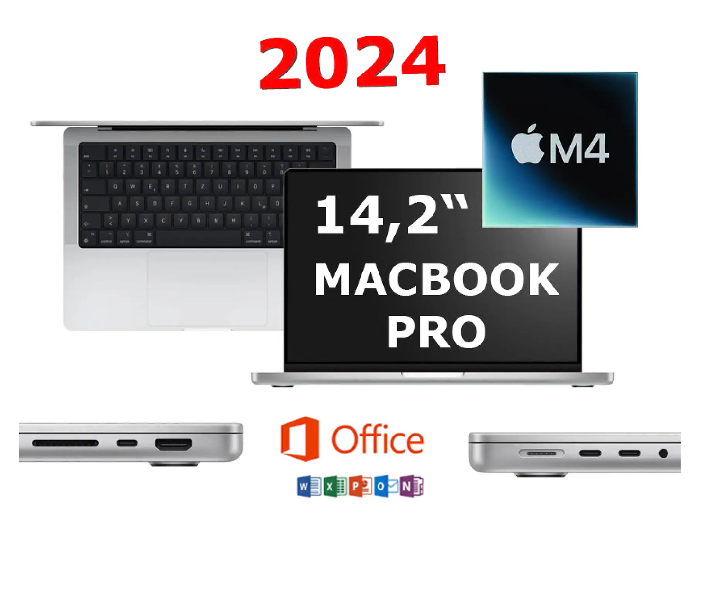 MacBook Pro mieten · leihen (M4-Chip)
