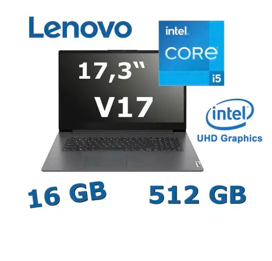 Lenovo V17 mieten · leihen - für Präsentationen, und mehr